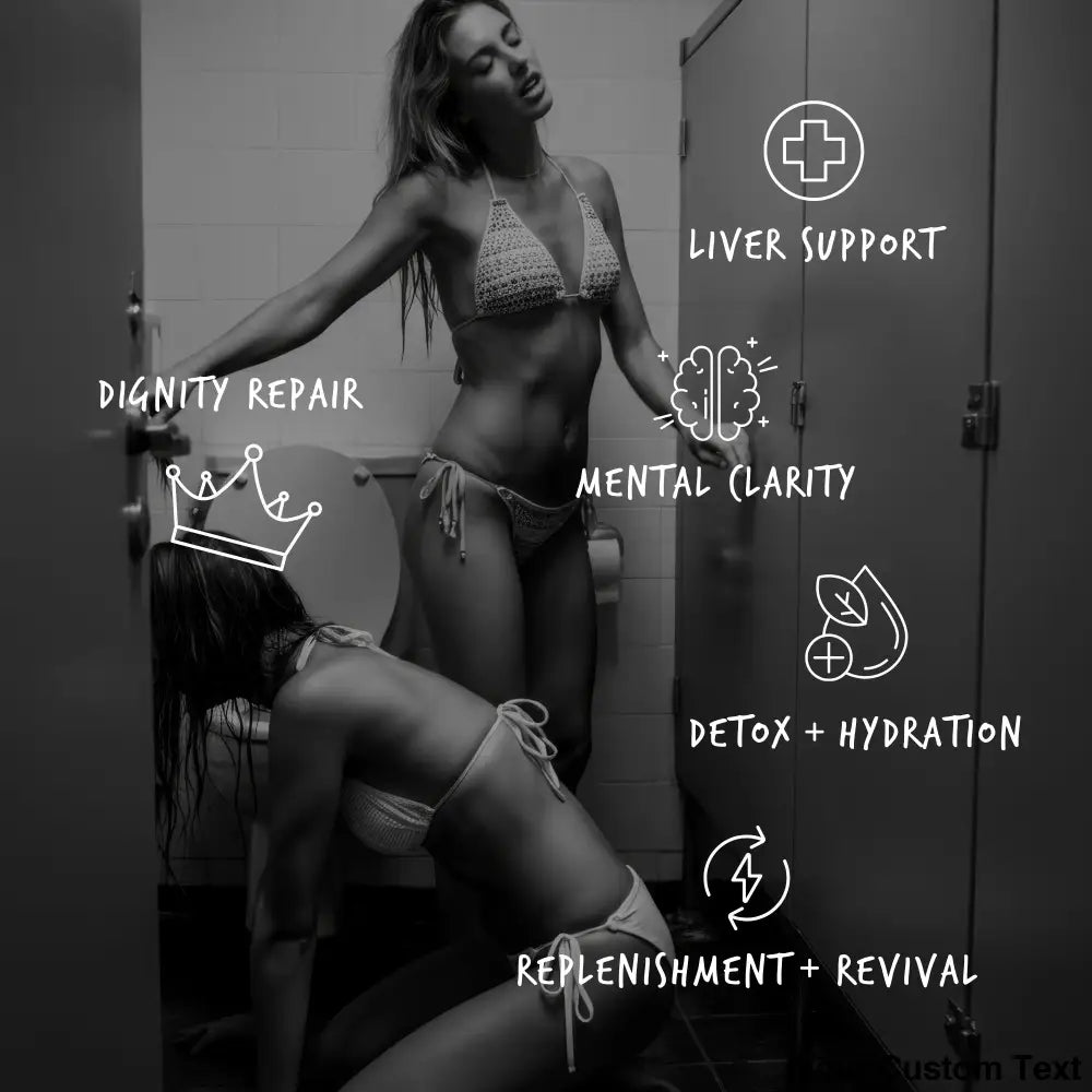 Rapid Hangover Recovery Shot in Natural Grape Flavor Dirty Saint