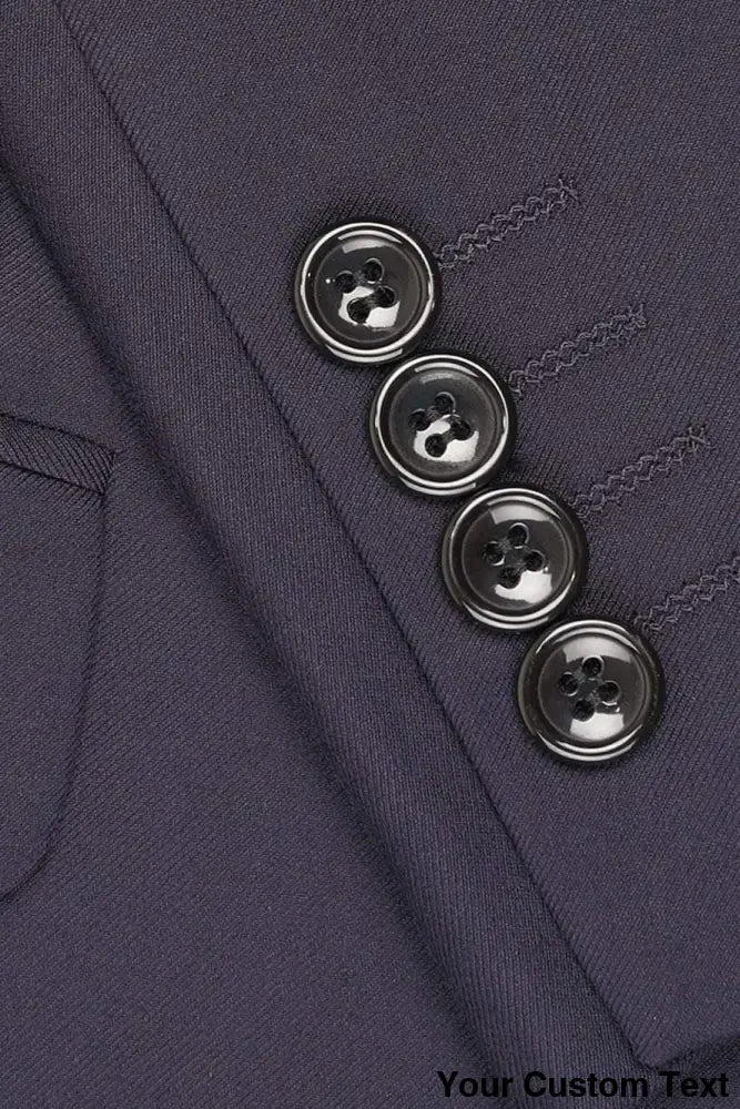 "Madison" Midnight Navy Suit Jacket Notch (Separates) Tux-USA