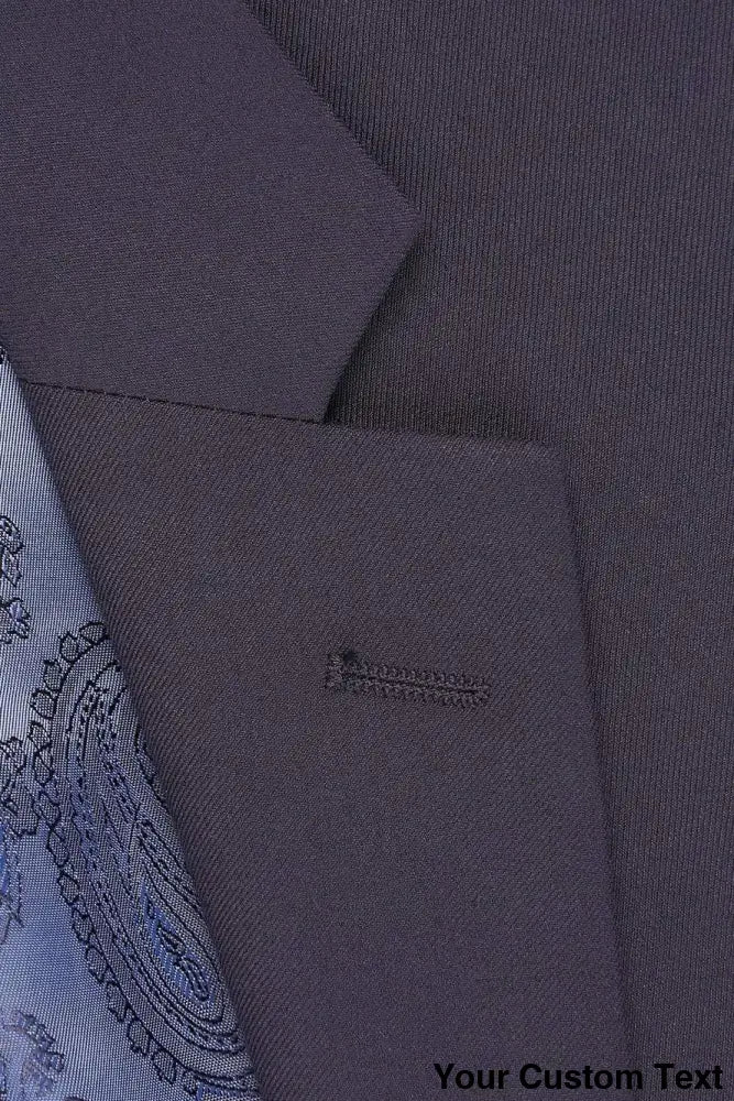 "Madison" Midnight Navy Suit Jacket Notch (Separates) Tux-USA